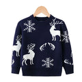 Kids Warm Knitted Christmas Party Sweaters childrensterritory