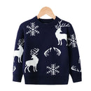 Kids Warm Knitted Christmas Party Sweaters childrensterritory