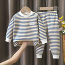 Kids' Long-Sleeved Casual  Winter Clothing Set