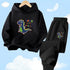 Kids 2pcs Dinosaur Printed Hoodie + Pants Set childrensterritory