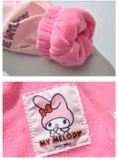 Girls Anime Cartoon Double-Sided Printed Hooded Coats