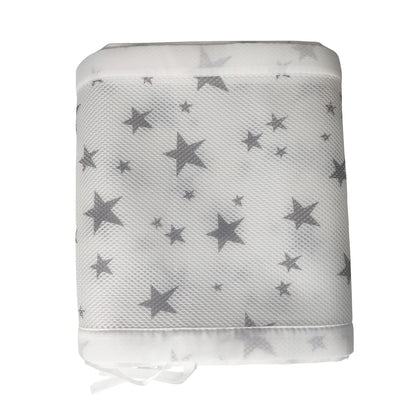 2pcs Breathable Baby Bed Bumper Cot Protector