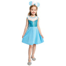 Kids GIrls Disney Princess Birthday Party Costume for Summer childrensterritory