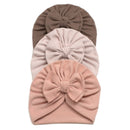 Baby Boys/Girls Bow Knotted Beanie/Photography Props