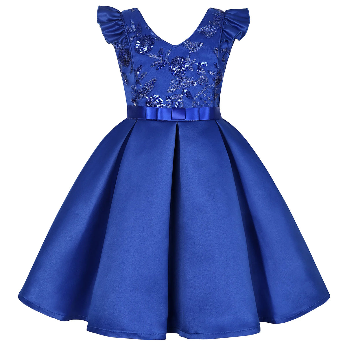 Beading Flower Design Wedding Party Tutu Dresses for Girls childrensterritory