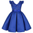 Beading Flower Design Wedding Party Tutu Dresses for Girls childrensterritory