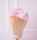 Baby/Kid Girls Light Pink Sparkly First Birthday Dress With Pearls childrensterritory