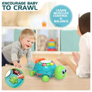Montessori Musical Turtle Toy With Lights For Baby
