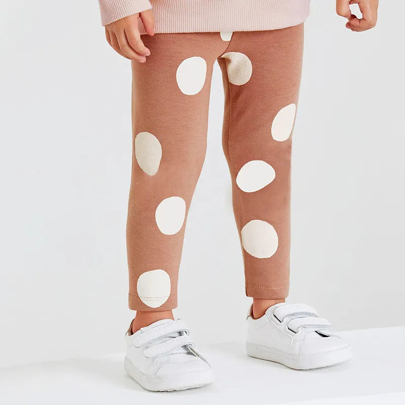 Kids Girls Soft Warm Cartoon Print Top and Printed Pant Set childrensterritory