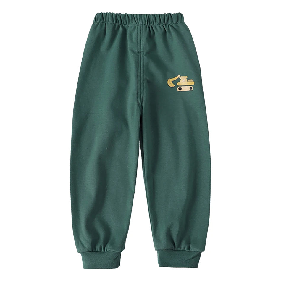 Kids' Cartoon Print Casual Long Pants childrensterritory