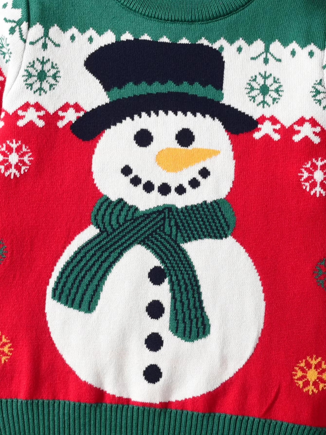 Kids’ Christmas Design Long-Sleeved Winter Sweater