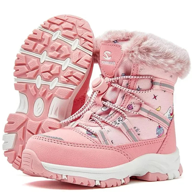 High-Quality Plush Snow Boots for Girls and Boys childrensterritory