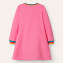 Lovely Cartoon Animals Design Little Girls Casual Dresses childrensterritory
