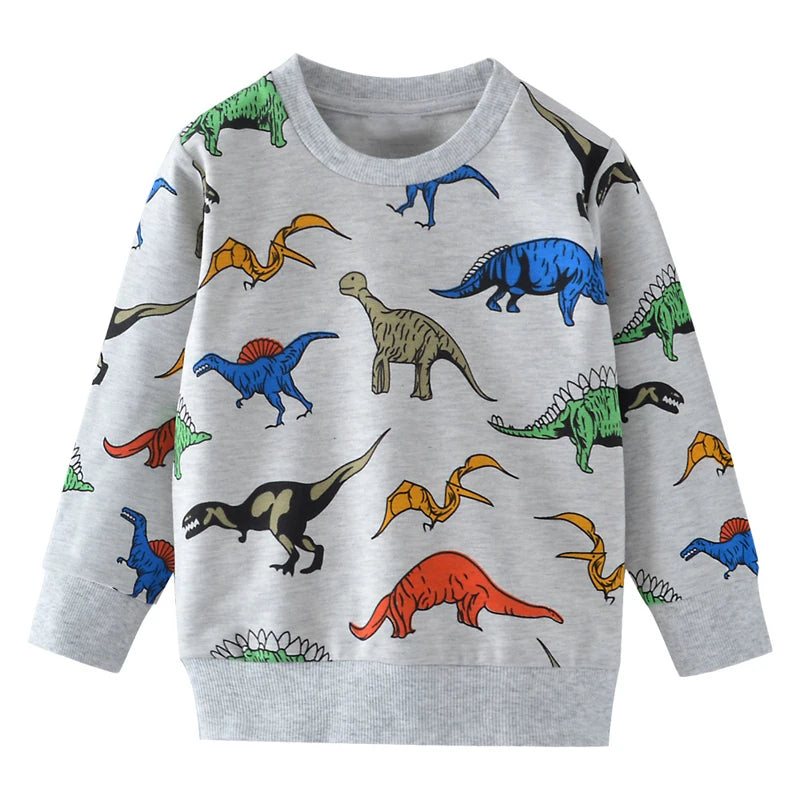 Little Boys Cotton Various Pattern Sweatshirts childrensterritory