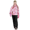 Kids Ski Wear Printed Windproof And Waterproof Clothing Set childrensterritory