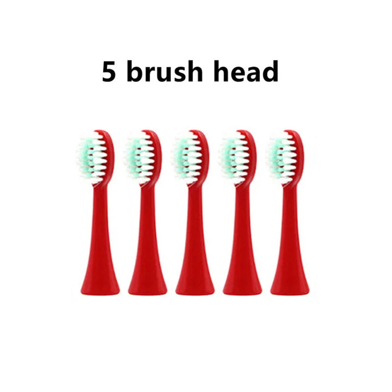Electric Tooth Brush for Kids with 6 Soft Nozzles childrensterritory