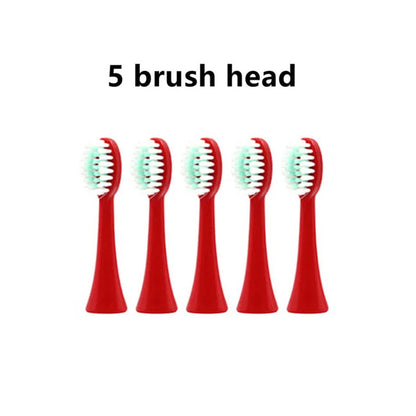 Electric Tooth Brush for Kids with 6 Soft Nozzles childrensterritory