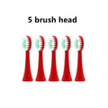 Electric Tooth Brush for Kids with 6 Soft Nozzles childrensterritory