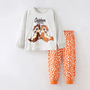 Kids Cartoon Design Cotton Sleepwear Sets childrensterritory