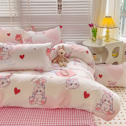 Soft &amp; Breathable Cartoon Print Kids Bedsheets childrensterritory