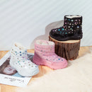 Cute Dots Design Kids Anti-skid Snow Boots childrensterritory