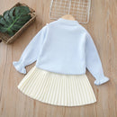 Girls’ Stylish Long-Sleeved Winter Outfit childrensterritory