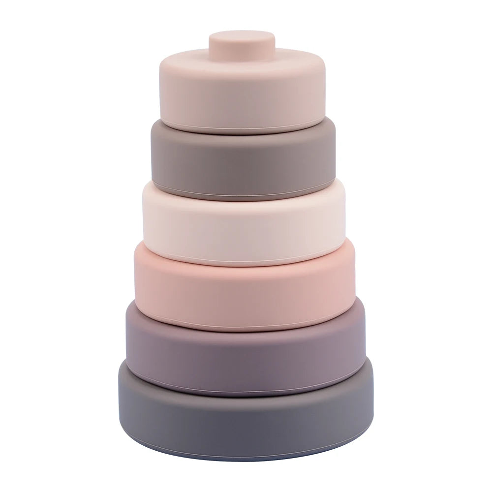 IQ-Enhanced Kids Silicone Building Block Toys
