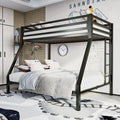 Twin Over Full-Size Beds with Sturdy Guard Rail & Removable Ladder childrensterritory