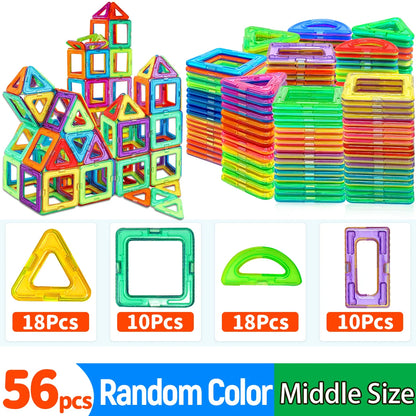 Durable DIY Magnetic Building Block Toys for Kids