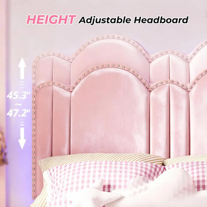 Kids Secure &amp; Cozy Full-Size Corner Bed Frame childrensterritory