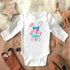 "My 1st Easter" Latter Print Baby Long Sleeve Easter Bodysuit childrensterritory