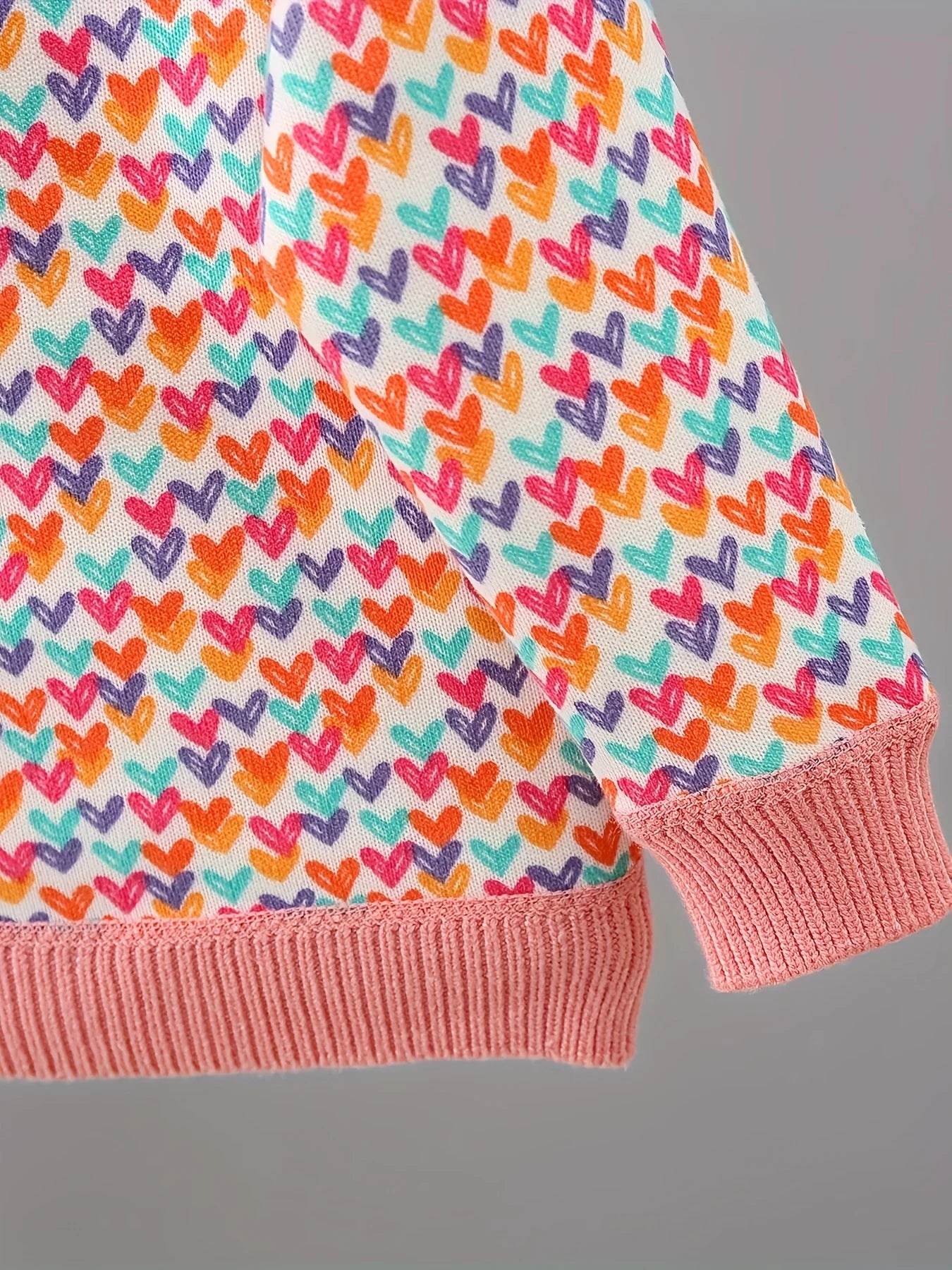 Little Girls' Fleece-Lined Stylish Knitwear