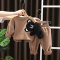 Kids Cartoon Design Winter Clothing Set childrensterritory