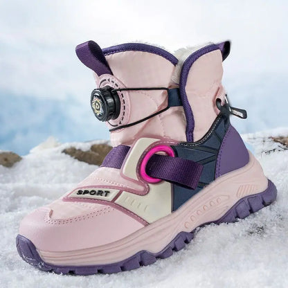 Boys Waterproof Antislip Thickened Ice Claws Boots childrensterritory