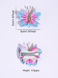 Gradient Butterfly Hair Clip Hair Accessories for Girls childrensterritory