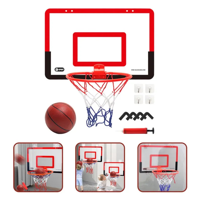 Small Basketball Hoop Set for Kids to Use at Home childrensterritory