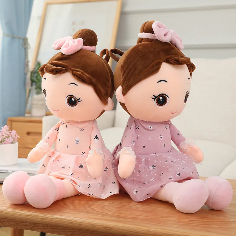 45cm Lovely Soft Stuffed Kawaii Plush Girl Dolls with Rabbit Ear childrensterritory