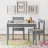 3-Piece Kids Wooden Activity Table & Chair Set childrensterritory
