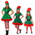 Collar Design Long Sleeves Christmas Family Matching Costumes childrensterritory