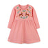 Horse Print Girls Long-Sleeved Casual Dresses childrensterritory