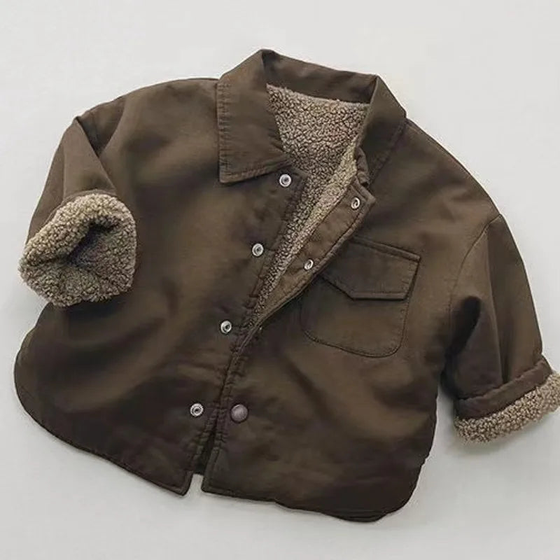 Boys' Soft Stylish Casual Fashion Winter Jacket
