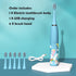 Electric Tooth Brush for Kids with 6 Soft Nozzles childrensterritory