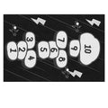 Cartoon Design Learning Kids Room Carpet for Crawling Jumping childrensterritory