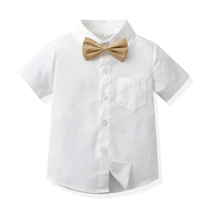 Little Boys Elegant Gentlemen Clothes Sets for Birthday Party
