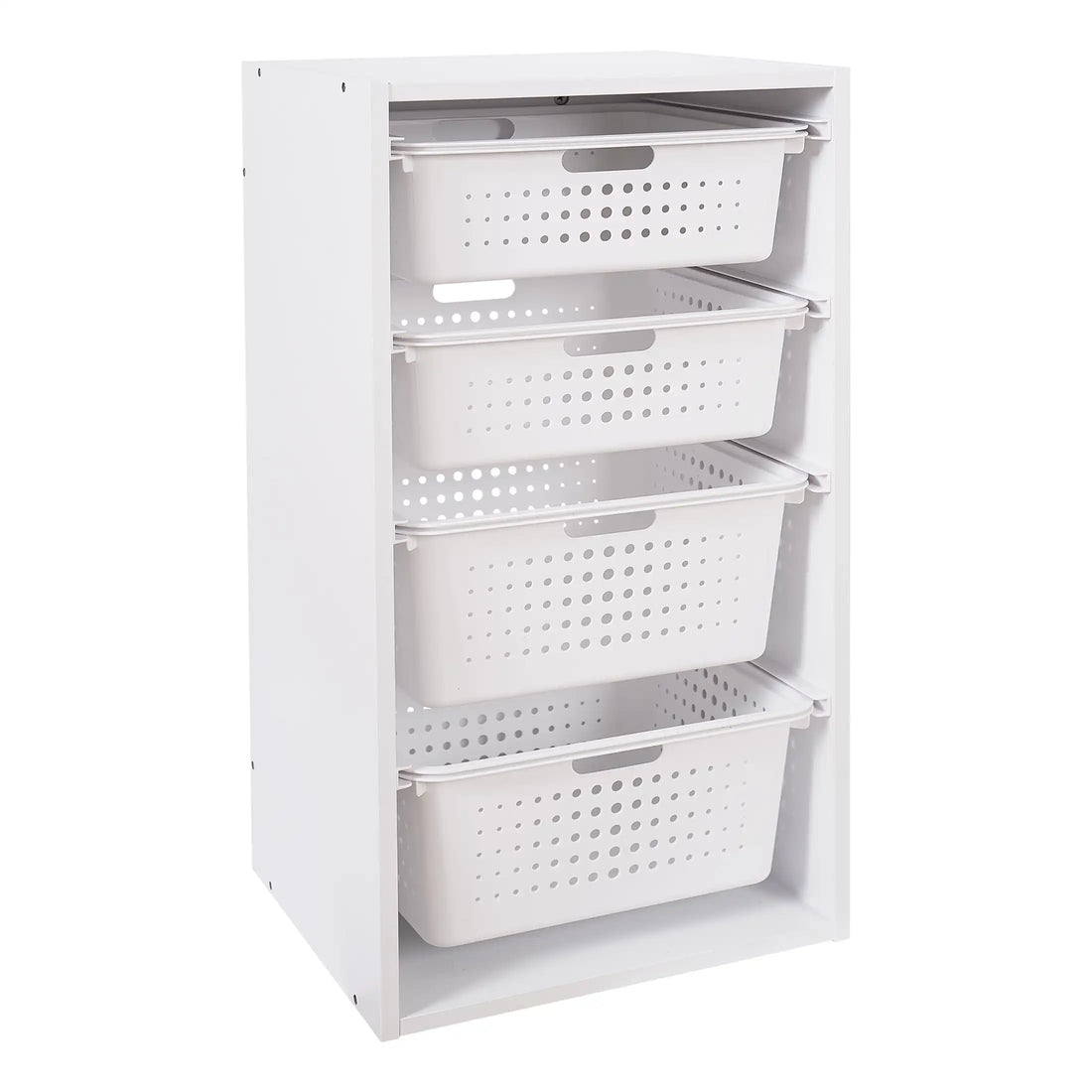 Sliding Bin Organizer with 4 Storage Bins for Kids Room childrensterritory