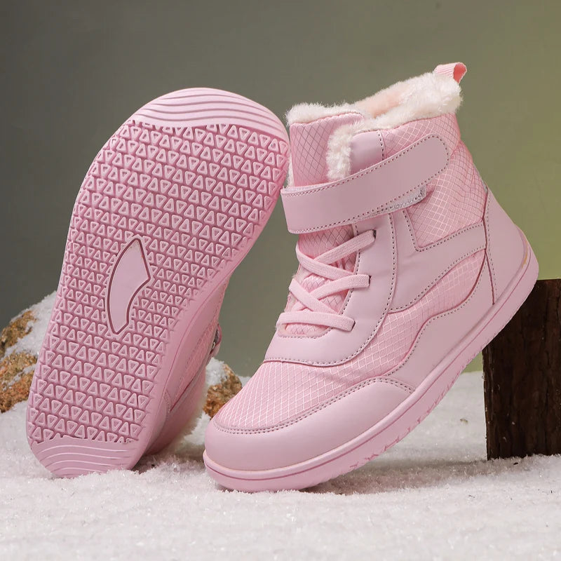 Kids’ Cozy Soft-Fur Design Footwear in Solid Colours childrensterritory
