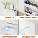 3-Flip Drawers Freestanding Shoe Rack for Home