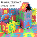 36 Pcs Alphabet Numbers Print Baby Mat 3D Puzzle Toys