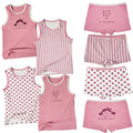 Kids Girls 8pcs Sleeveless Tank Tops and Shorts Set for Summer childrensterritory