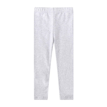 Little Girls Cartoon Unicorn Stars Embroidery Cotton Trousers childrensterritory